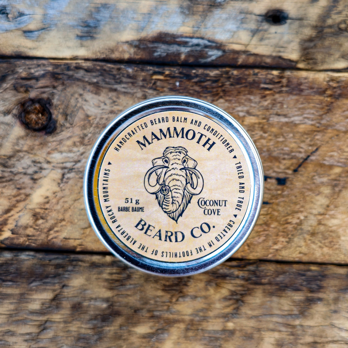 Beard Balm And Conditioner Coconut Cove Mammoth Beard Co Mammoth