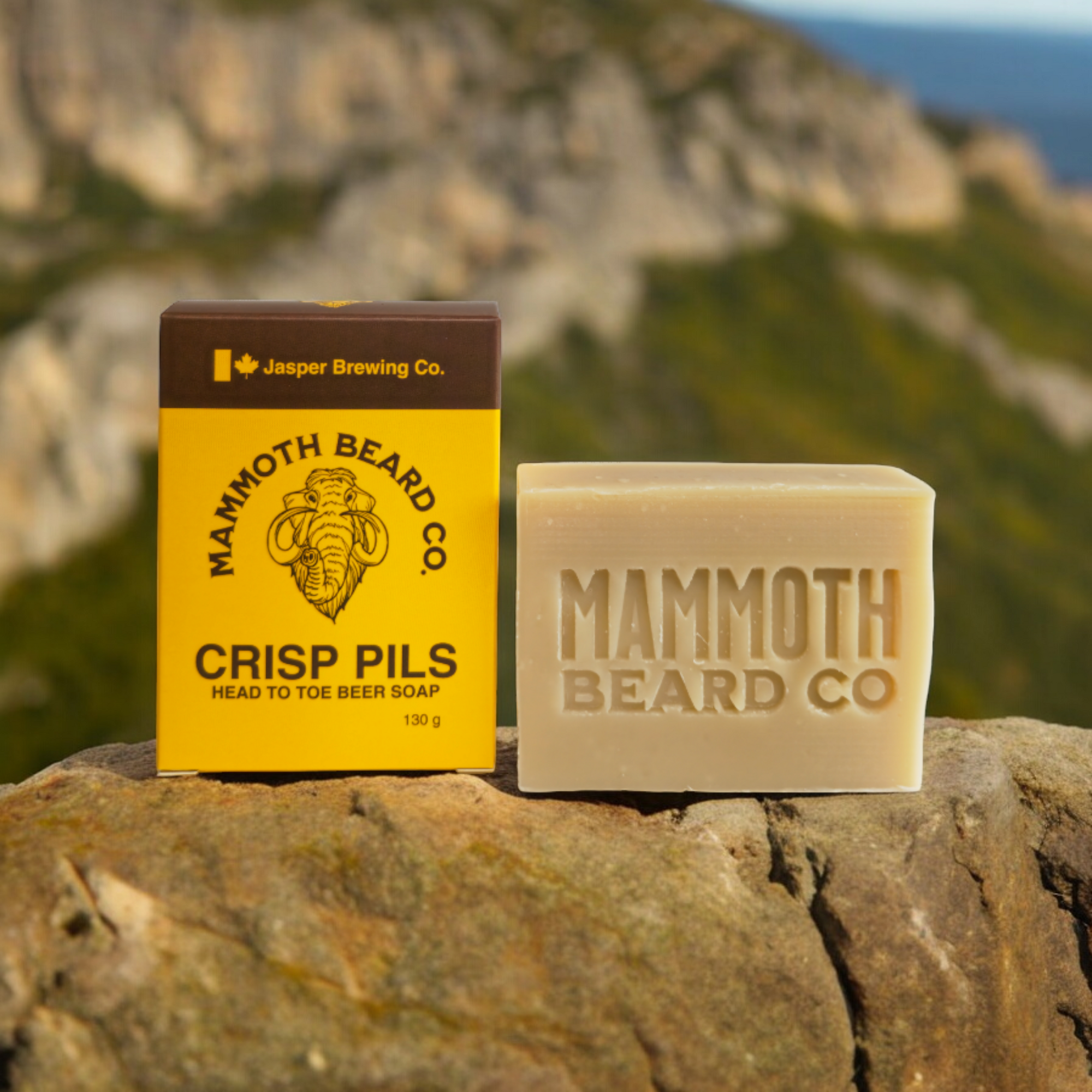 Mammoth Beard Co. x Jasper Brewing Co. Crisp Pils Beer Soap – Head to Toe Bar Soap