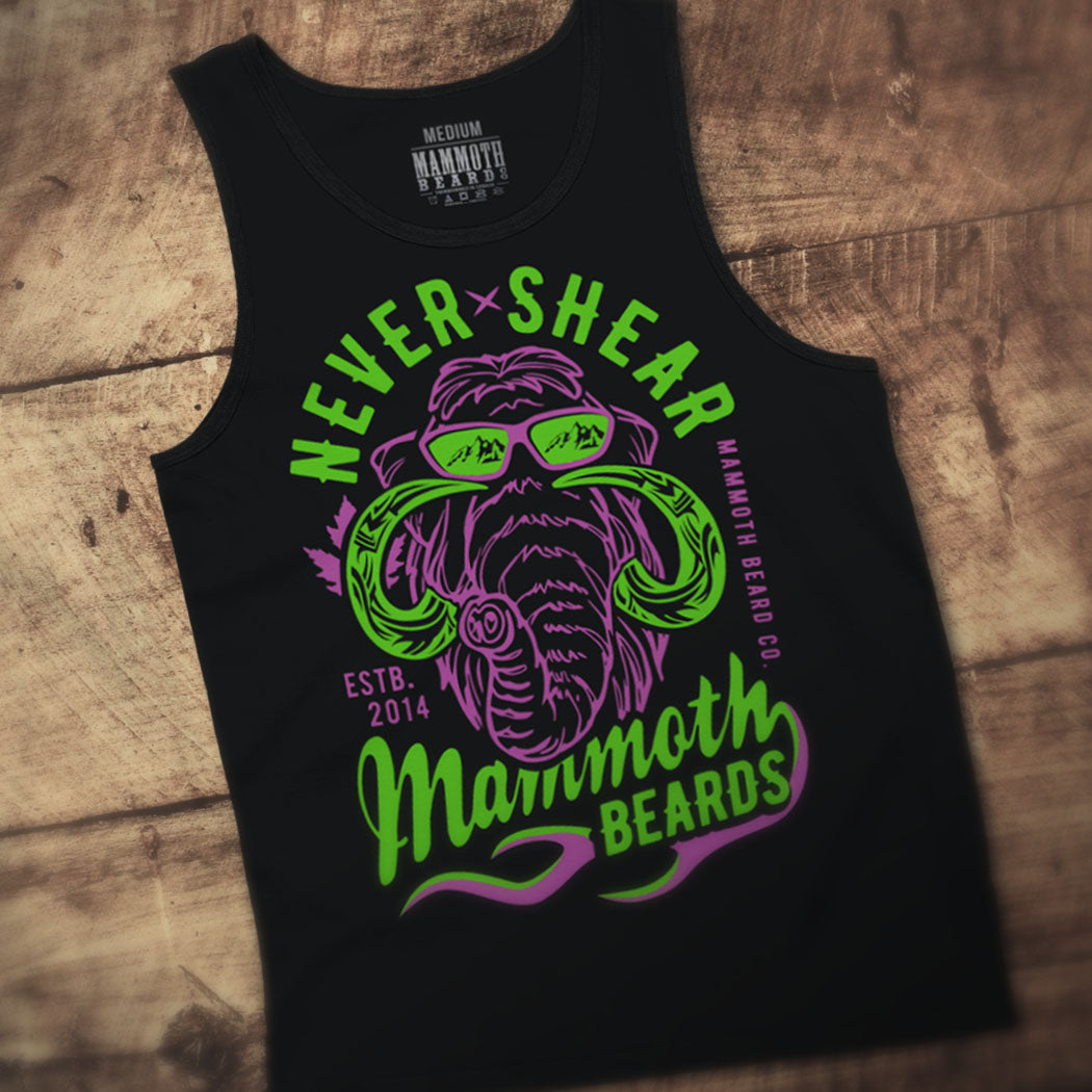 Never Shear Mammoth Beards | Tees and Tanks